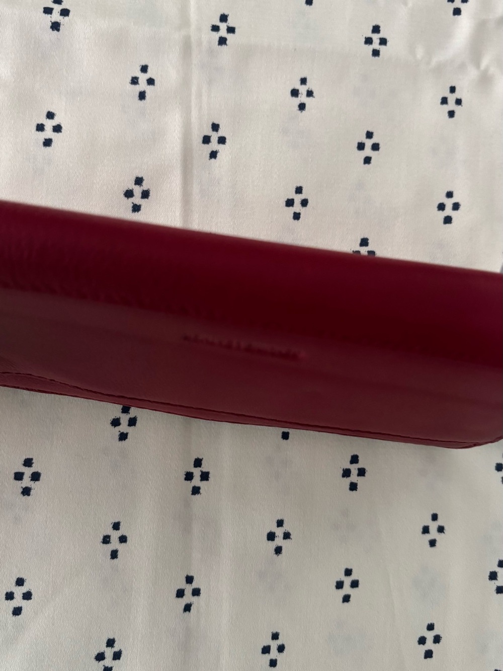 Genuine Leather Red Women's Wallet - Picture 7 of 8